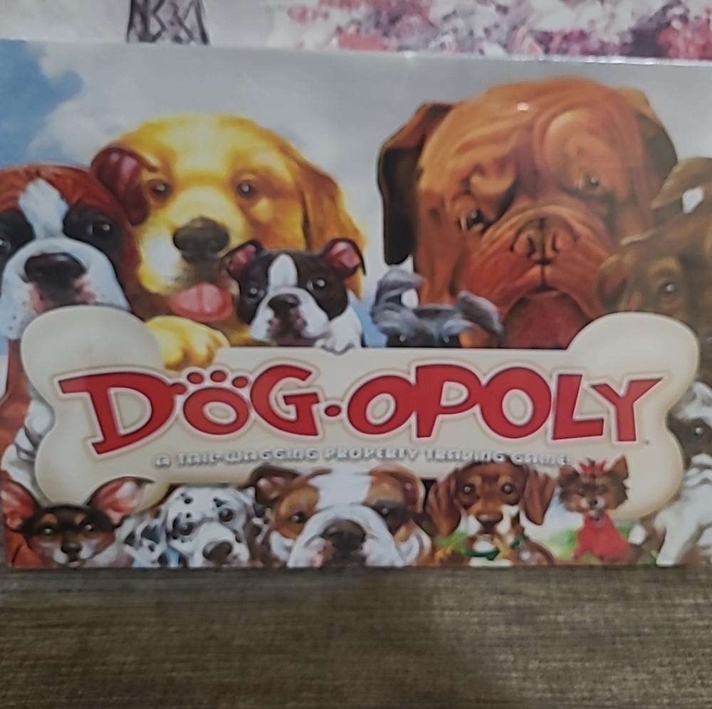 DOG-OPOLY Board Game Monopoly Themed Game A Tail Wagging Trading New In Box